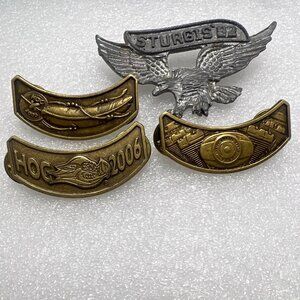 Harley Davidson HD Riding Pin 4 Sturgis '92 HOG Pins 2005 2006 2007